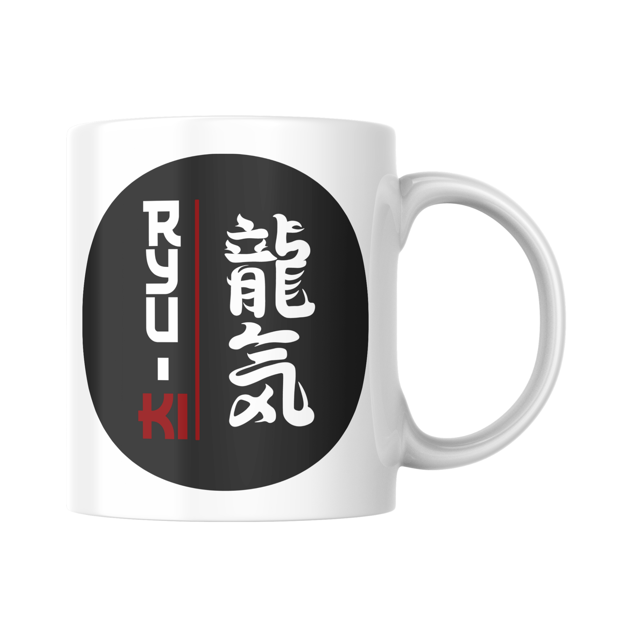 Taza - Ryuki Logo Negro